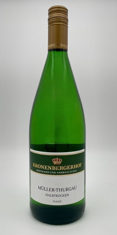 <br>Nr. 1<br> 2024er  Müller-Thurgau Qualitätswein halbtrocken 1,0l<br>