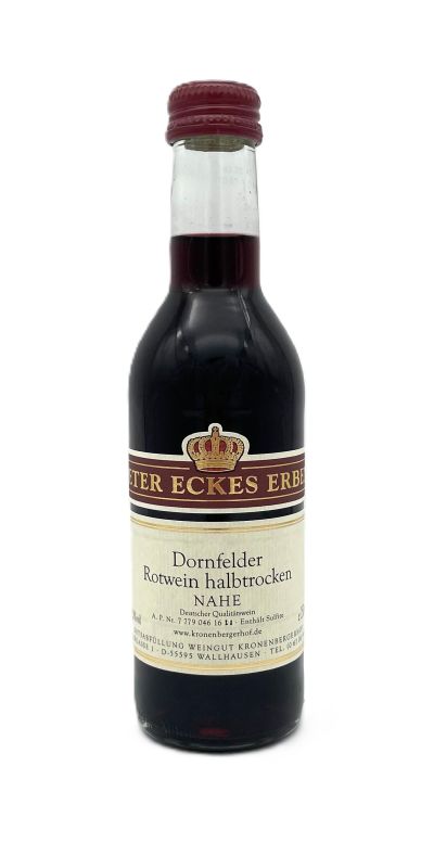 <br>Nr. 71<br>  2021er Dornfelder halbtrocken Piccolo<br>